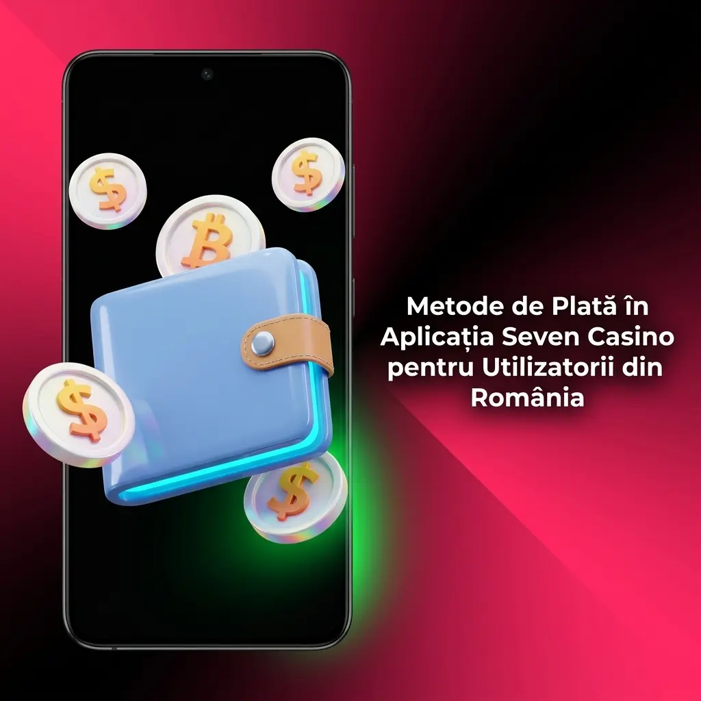 Metode de plată Seven Casino România: card, crypto, depozit minim 50 RON, retragere în 15 minute