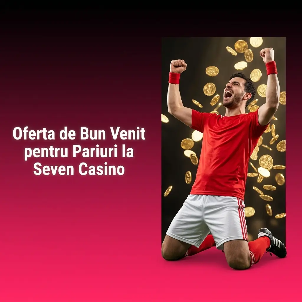 Bonus de bun venit 450% până la 39.250 RON pentru jucătorii noi la Seven Casino