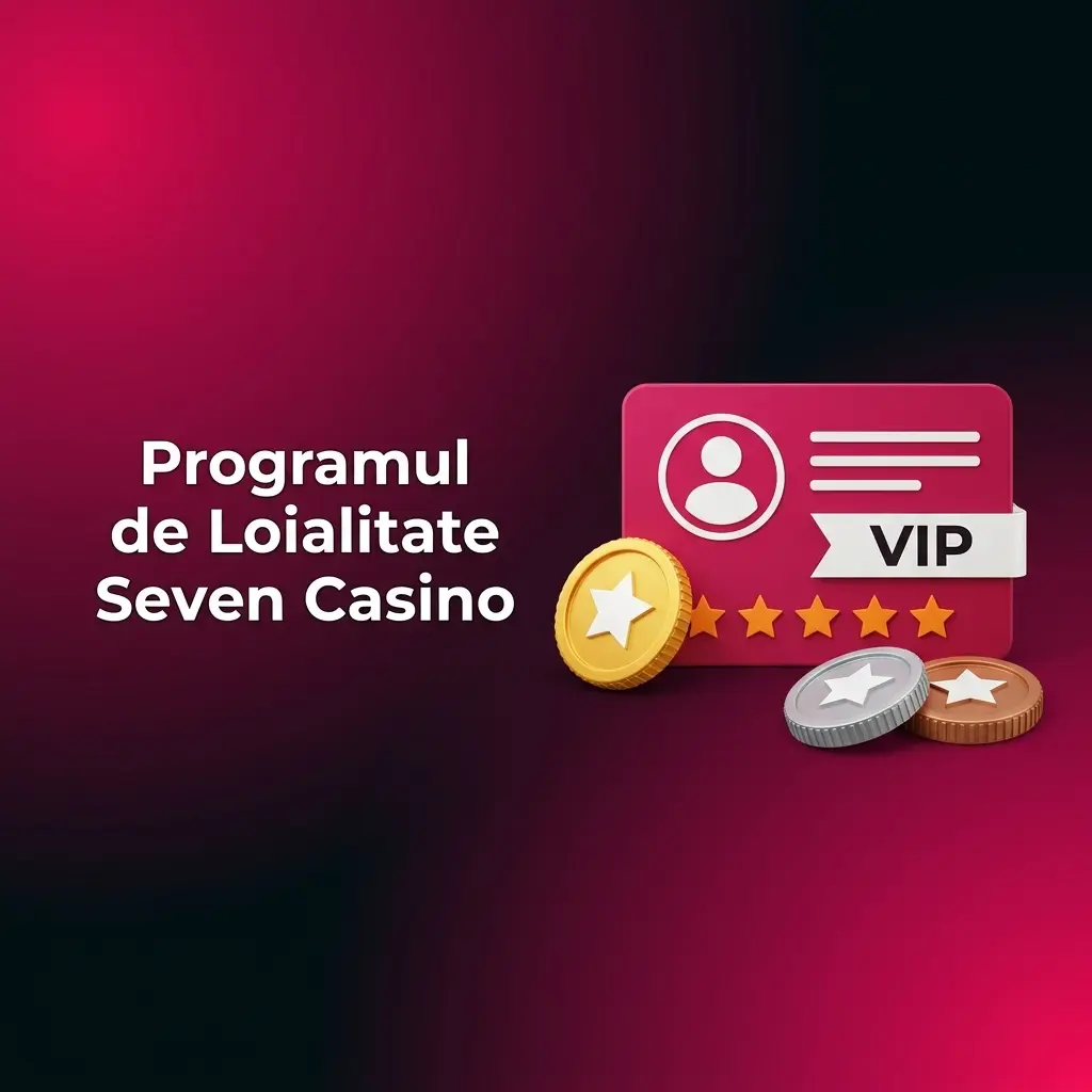 Program de loialitate Seven Casino: niveluri VIP, puncte fidelitate, cashback și beneficii exclusive pentru jucători